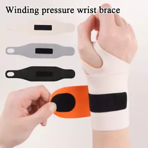 Fitness Compression Wrist Brace Ultra-thin Adjustable Sports Wrist Protector - Picture 1 of 19