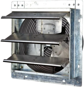Shutter Exhaust Fan 12 in. Variable Speed iLIVING 800 CFM Power Air Ventilation - Picture 1 of 2
