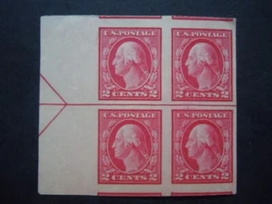 #482 2c Washington LH Arrow Block MNH OG XF "Includes New Mount" - Picture 1 of 3