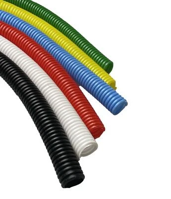 Conduit Spilt Cable Tidy Flexible Tube Convoluted Protection Tubing PE - Image 1 of 4