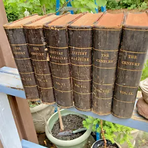 The Century Illustrated Monthly Magazine 1882-1886 6 Vol Set 25,26,28,29,30 & 31 - Picture 1 of 24