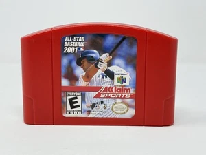 All-Star Baseball 2001 - (Nintendo 64) Spiel N64, getestet & original funktioniert - Bild 1 von 3