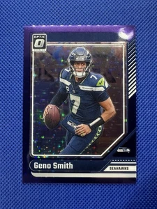 Geno Smith 2024 Panini Donruss Optic Purple Stars Prizm /15 #177 - Picture 1 of 10