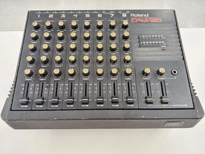 Roland CPM-120 Vintage Compacto Accionado Mezclador 8 Canales – De Japón – Usado - Imagen 1 de 4