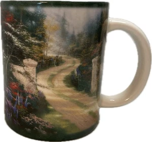 GUTER Thomas Kinkade "Spring Gate" Kaffeebecher - AMCAL als Kunstgeschenk - Bild 1 von 8