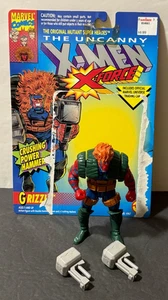 MARVEL TOYBIZ X-MEN X-FORCE FIGURE W/ CARD BACK AS SHOWN GRIZZLY - Picture 1 of 2