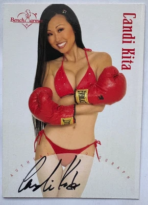 2003 BENCHWARMER CANDACE KITA AUTOGRAPH CARD - Image 1 of 2