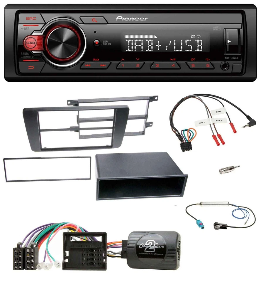 Pioneer MP3 1DIN DAB USB Lenkrad Autoradio für Skoda Octavia 04-09 Scout - Bild 1 von 4