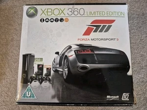 RARE Forza 3 Limited Edition Xbox 360 Console Elite 250GB + Controller (PAL, BOX - Picture 1 of 6