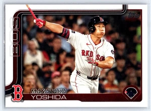 2025 Topps #324 Masataka Yoshida - Boston Red Sox - Picture 1 of 2