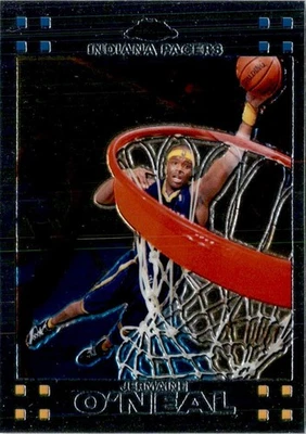 2007-08 Topps Chrome #7 Jermaine O'Neal Indiana Pacers - Image 1 of 2