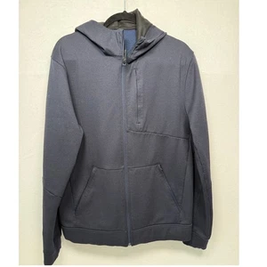 Lululemon Men's Navy Blue Full Zip Sweatshirt, Size Large - Picture 1 of 6