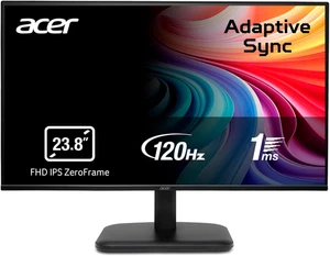 Ek241Ygbif Monitor PC 23.8", Display IPS Full HD, 120 Hz, 1Ms VRB, 16:9, Adaptiv - Foto 1 di 12