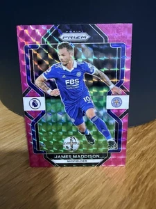 2022-23 Panini Prizm Premier League James Maddison #94 Pink Mosaic Prizm - Bild 1 von 4