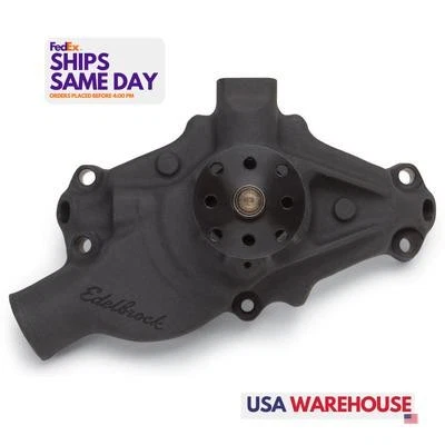 Edelbrock EDE8817 Mechanical Aluminum Water Pump fits Small Block Chevy Performa - Image 1 of 4