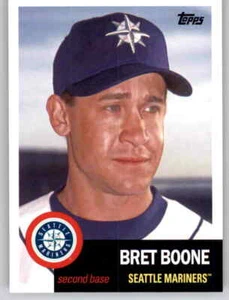 2016 Archives 1953 Design Bret Boone Base Card MLB PWE RP Mariners #4 - Bild 1 von 2