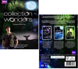 A COLLECTION OF WONDERS: the SOLAR SYSTEM, UNIVERSE, LIFE Brian Cox NEW Rg2 DVD - Picture 1 of 1