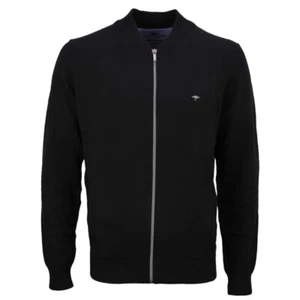 Fynch Hatton men's cardigan cardigan college black 1513216 999 Black - Picture 1 of 5