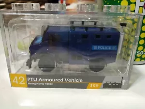 Tiny 42 Hong Kong Police PTU vehículo blindado AM7881 (versión de pantalla) - Imagen 1 de 1