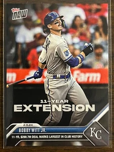 2023 Topps Now #OS-31 Bobby Witt Jr. Kansas City Royals - Picture 1 of 2