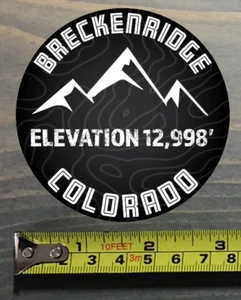 Breckenridge Aufkleber Sticker Colorado Breck Keystone Vail Berg Ski Snowboard - Bild 1 von 1