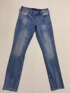 Lucky Brand Orta Premium Jeans Lolita dünn leicht gewaschen Größe 00/24 blau #2266 - Bild 1 von 12