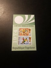 Sello Togo Colección Campeonato Mundial De Fútbol N° 74 Nueva Lujo MNH 1973