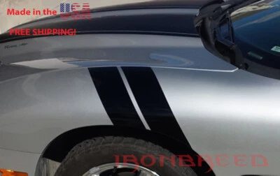 Fender Rally Stripes Hash Marks Fits: Honda / Acura Racing Rally Decal Sticker - Image 1 of 4