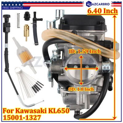 Carburador para Kawasaki KLR650 1987-2007 15001-1315 15001-1327 15001-1368 Foto 1 de 4
