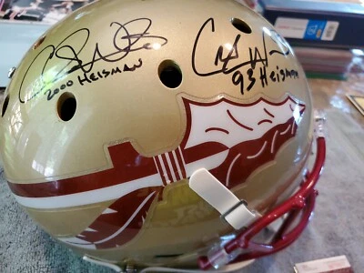 CHARLIE WARD & CHRIS WEINKE SIGNED FLORIDA STATE HEISMANNS.JSAW770517 - Image 1 of 4