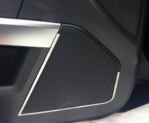 D Chrom Rahmen für Türlautsprecher vorne / Mercedes X204 GLK - Edelstahl poliert - Picture 1 of 3