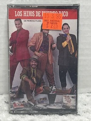 LOS HIJOS DE PUERTO RICO EN PRIMERA PLANA" (90's)  CASSETTE SEALED - Image 1 of 4