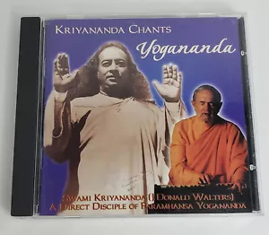 Kriyananda Chants Yogananda CD meditation yoga holistic meditating healing - Imagen 1 de 3