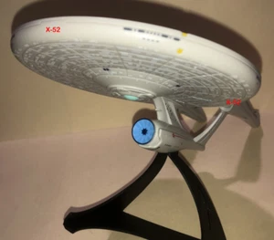 Star Trek USS Enterprise NCC 1701 blu ray dvd holder Kirk Spock Kelvin movi ship - Picture 1 of 11