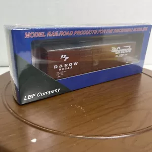 Sigillato HO LBF COMPANY PS-1 BOXCAR DENVER & RIO GRANDE THE ACTION ROAD CAR #63543 - Foto 1 di 4