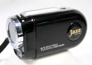 JAZZ DVZ100 Video Camcorder Black 1.44" LCD 4X Digital Zoom SD/SDHC Not Tested - Picture 1 of 8