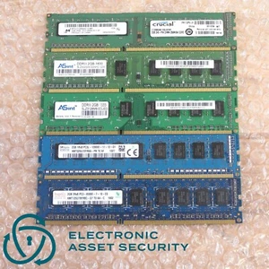 (Lot of 25) Mixed brand Mixed speed 2GB DDR3 ram - Picture 1 of 3
