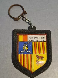 Porte clé vintage Andorre principauté entremets et dessert impérial - Imagen 1 de 2