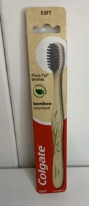 Colgate Floss Tip Borsten Bambusgriff Bambuskohle weiche Zahnbürste - Bild 1 von 1
