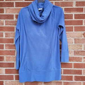 Columbia Cowl Neck Sweatshirt Women's Size Large Pullover Fleece Tunic - Picture 1 of 7