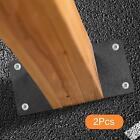 2x Deck Base Plate Heavy Duty for Post Brackets Deck Brackets Porch Railings
