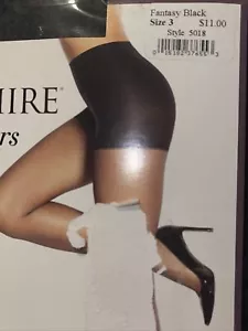 Free Ship! Berkshire Ultra Sheer Control top Sz 3 Black Pantyhose (G53) - Picture 1 of 2