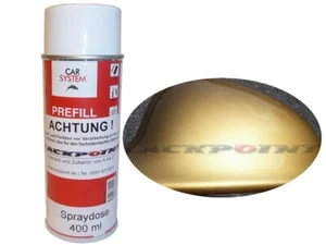 1x Spraydose 400ml Basislack Candy Gold Metallic Autolack Lackpoint Tuning - Bild 1 von 1