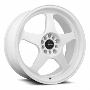 18x8 Vors SP1 5x112 +35 All White Wheels (Set of 4) - Picture 1 of 3