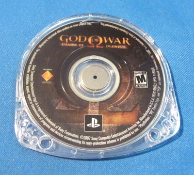 God Of War - Chains of Olympus - PlayStation Portable 2008 - PSP - Disc Only - Image 1 of 2