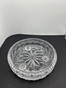 Princess House Fostoria 3 portacandele piatto piombo cristallo conico portacandele - 6" - Foto 1 di 4