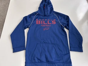 Chaqueta con capucha térmica azul ropa del equipo de la NFL Buffalo Bills talla juvenil XL - Imagen 1 de 3