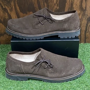 Scarpe Oktoberfest Angermaier in camoscio marrone / uomo taglia EU 46 / US 11,5 - Foto 1 di 11