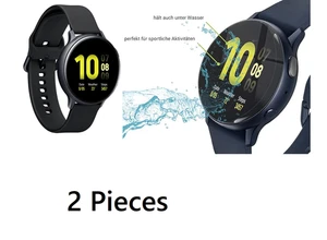 Protection Ecran Full Cover pour Samsung Galaxy Watch Active 2 verre trempé 44mm - Picture 1 of 1