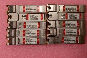 Lot 10 Fiberstore SFP-GB-GE-T 1000BASE-T FS 1GT SFP Transceiver - Picture 1 of 2